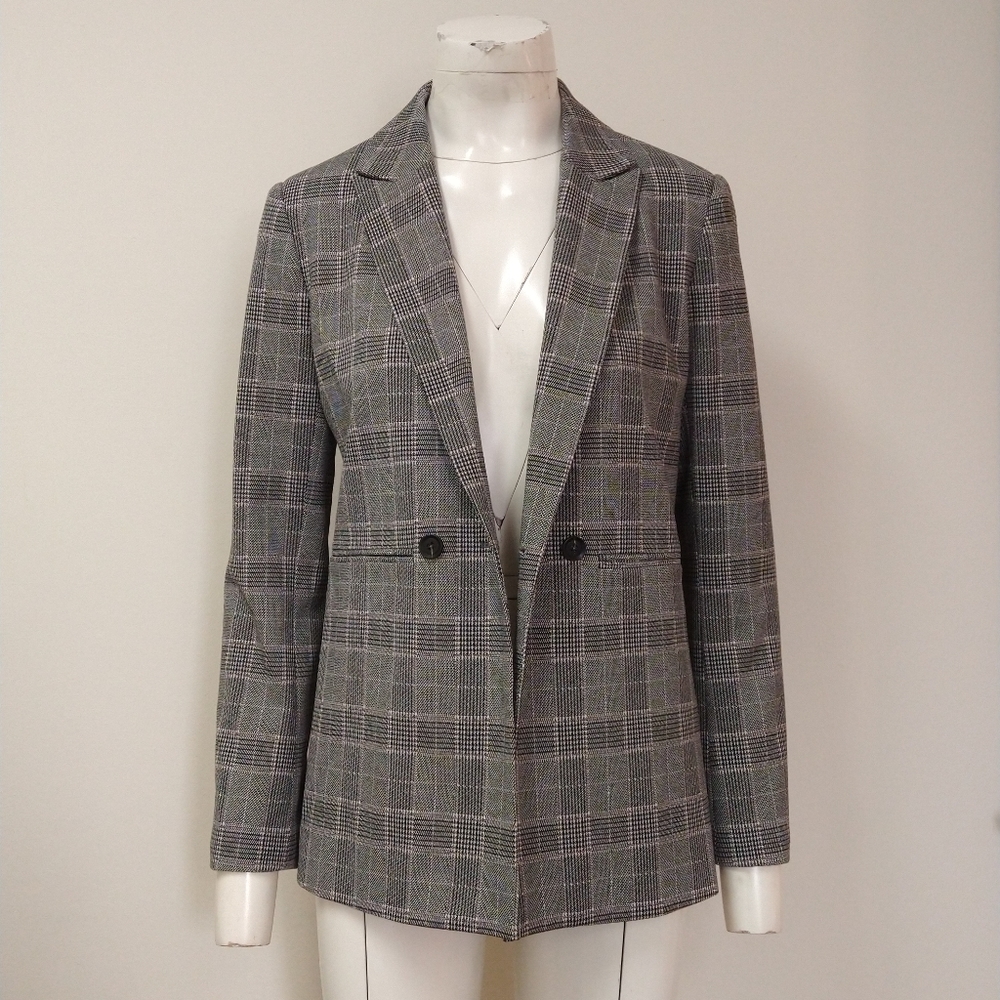 Plaid Blazer Size S